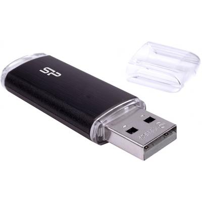 USB флеш накопичувач Silicon Power 8GB Ultima U02 Black USB 2.0 (SP008GBUF2U02V1K) - зображення 4