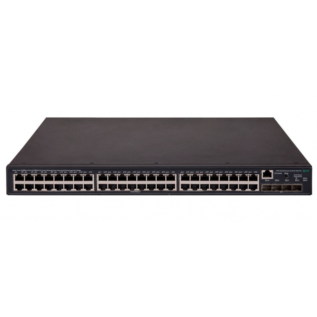 Комутатор мережевий HP 5130-48G-PoE+-4SFP+ (370W) (JG937A) - зображення 1