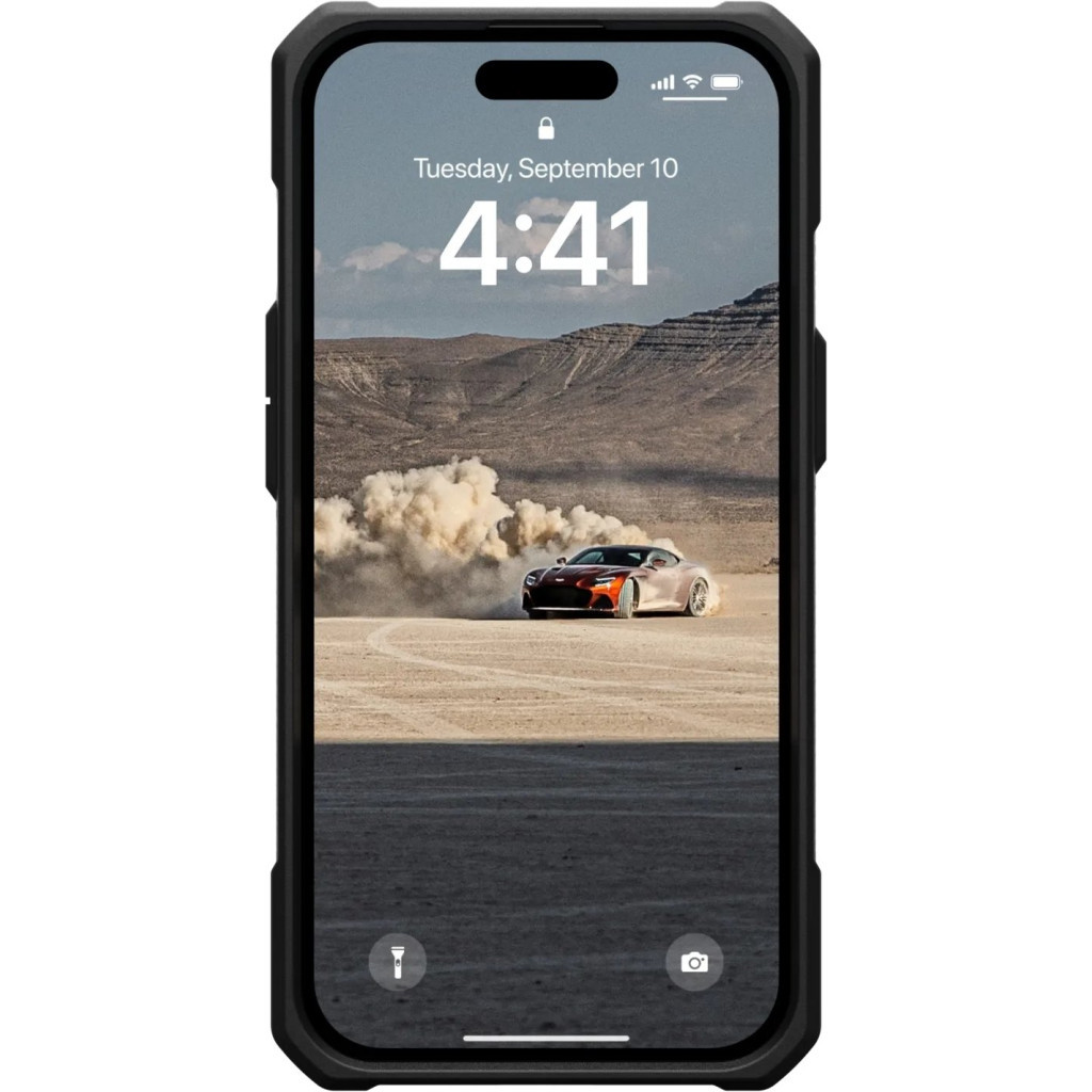 Чохол до мобільного телефона UAG Apple iPhone 15 Monarch, Kevlar Black (114289113940) - зображення 3