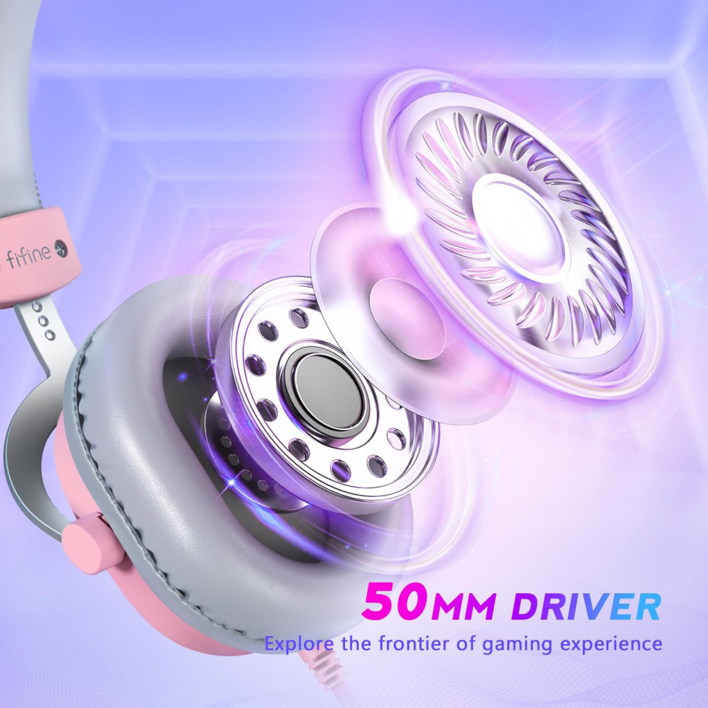 Навушники Fifine H9P Pink (H9P) - зображення 3