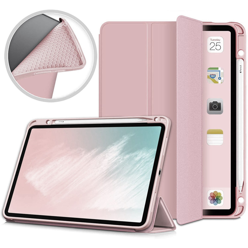 Чохол до планшета BeCover Direct Charge Pen Apple iPad Pro 12.9 2020/21/22 Pink (706592) - зображення 2