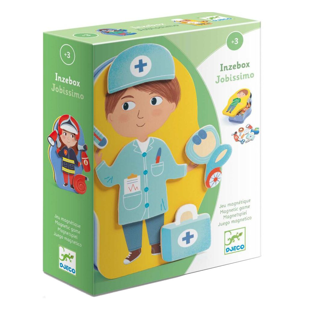 Настільна гра Djeco Магнітна гра Професії (DJ03086) - зображення 1