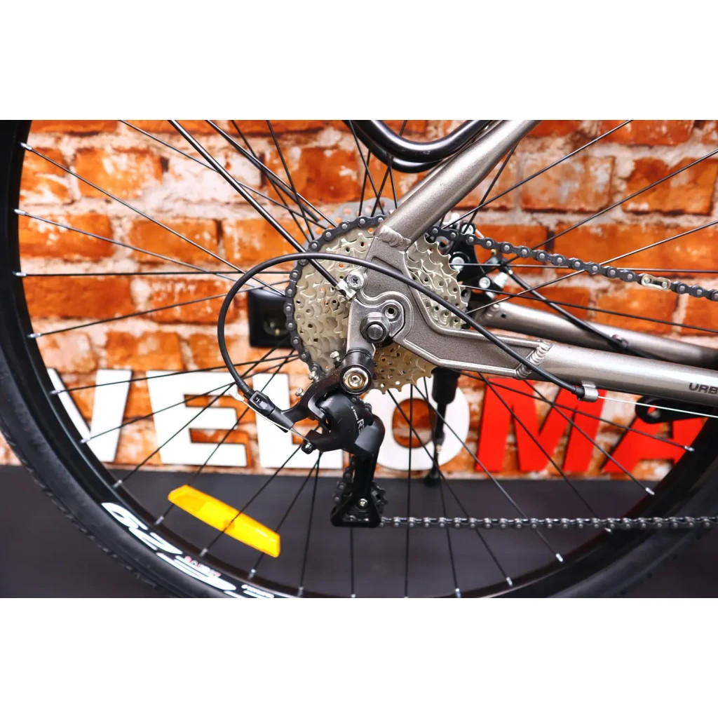 Велосипед Dorozhnik Advent DD 28" 19.5" AL 2024 Сірий металік (OPS-D-28-417) - зображення 7