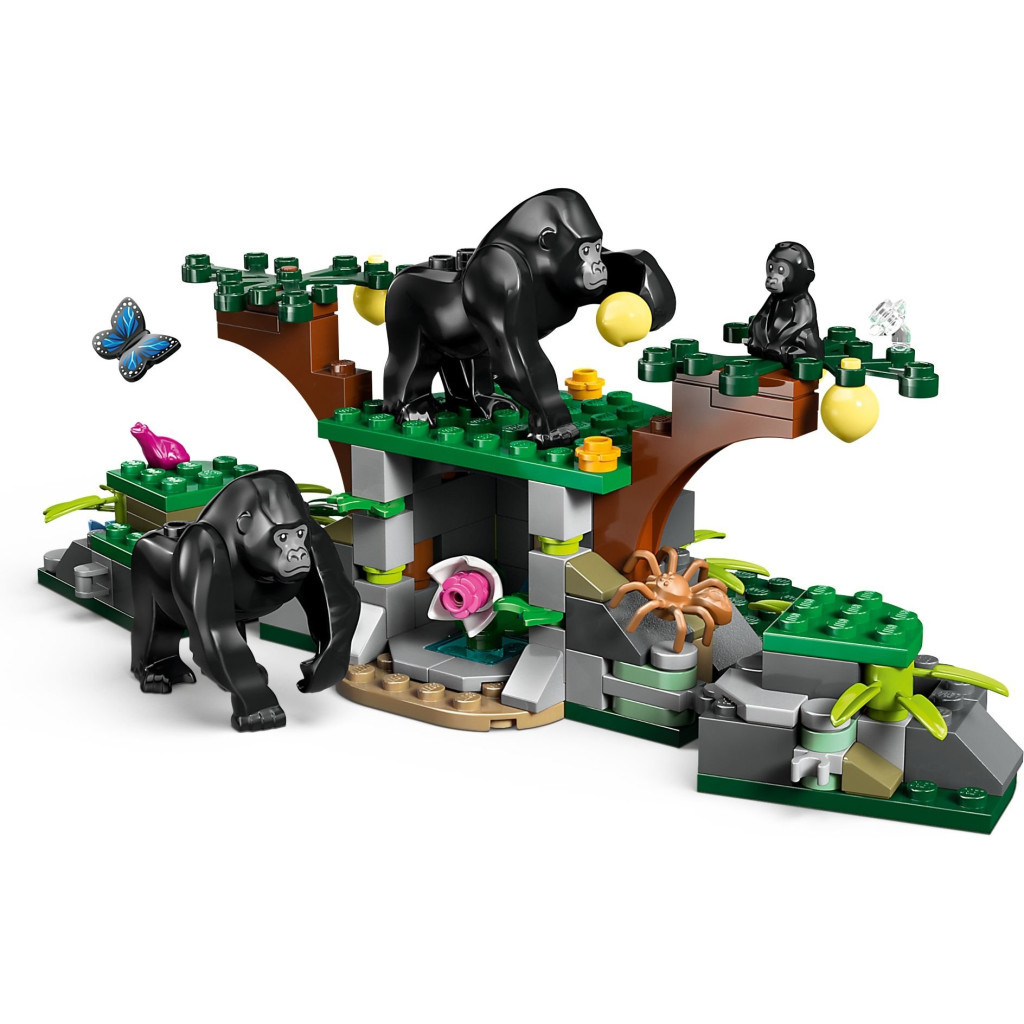 Конструктор LEGO City Вертоліт у базовому таборі для дослідження джунглів (60437) - зображення 5