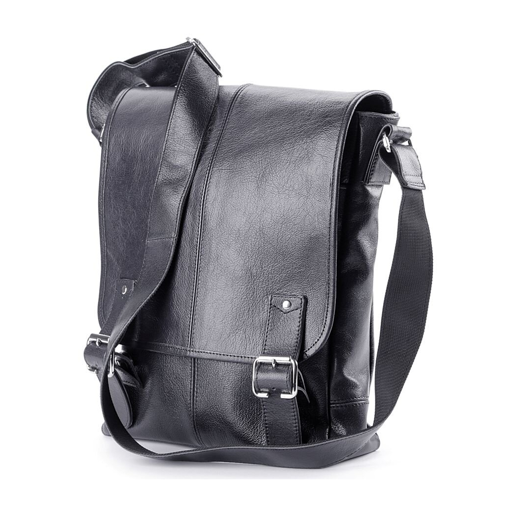 Сумка Shvigel Шкіряна Чорна (00919) - зображення 3