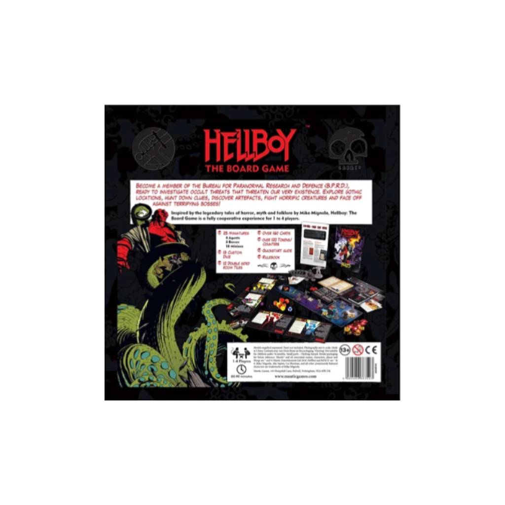 Настільна гра 18+ Mantic Games Hellboy: The Board Game (Геллбой), англійська (5060469663593) - зображення 2