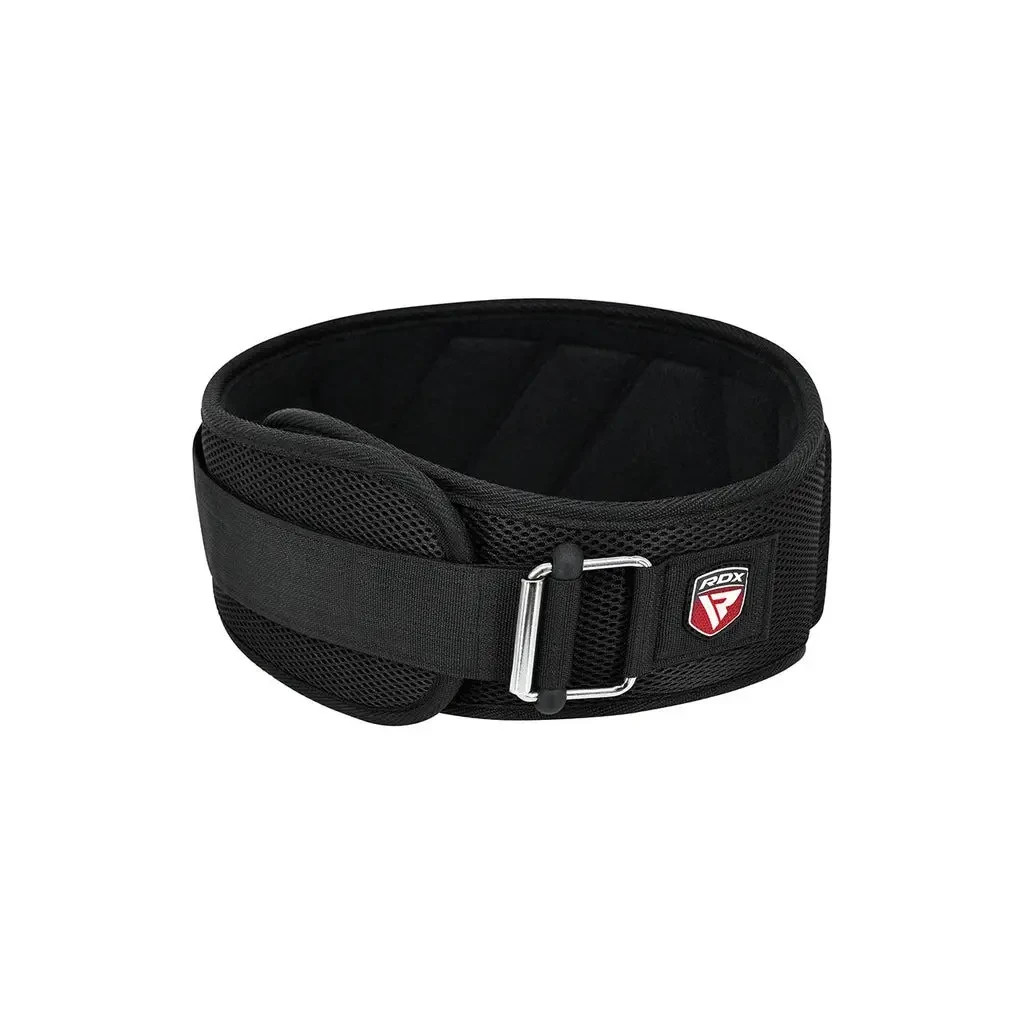 Атлетичний пояс RDX RX4 EVA Curve неопреновий Black L (WBE-RX4B-L) - зображення 2