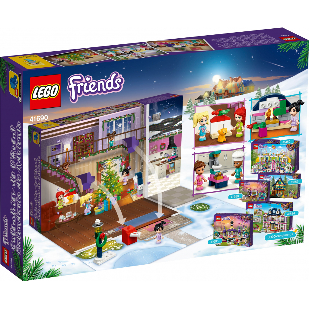 Конструктор LEGO Новорічний календар Friends 370 деталей (41690) - зображення 9