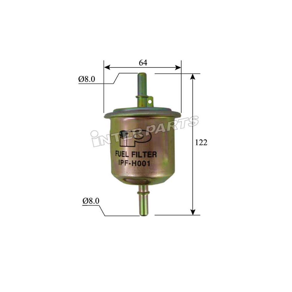 Фільтр паливний Interparts IPF-H001 - зображення 1