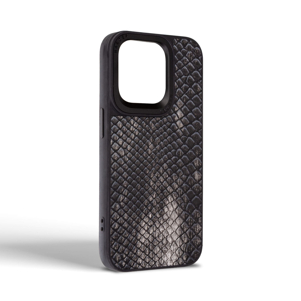 Чохол до мобільного телефона Harder Lizard Apple iPhone 14 Pro Black (ARM76877) - зображення 2