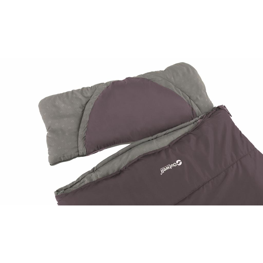 Спальний мішок Outwell Contour Reversible +2C Dark Purple Left (928747) - зображення 4