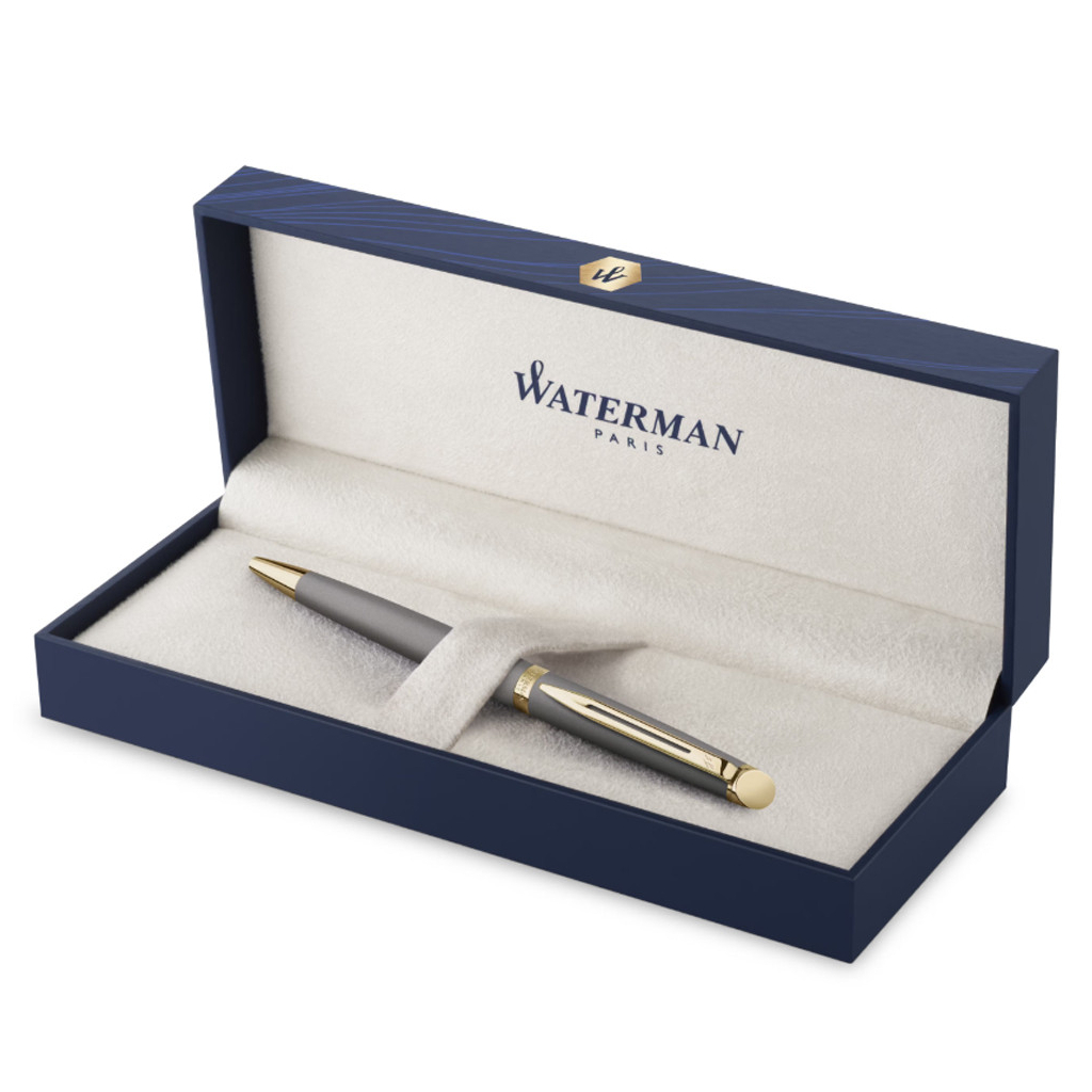 Ручка кулькова Waterman HEMISPHERE Metallic Stone Grey GT BP (22 091) - зображення 3