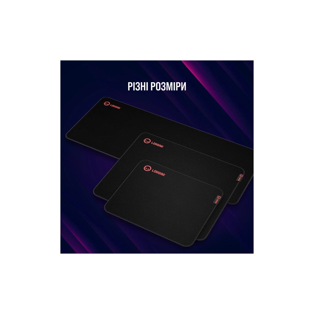 Килимок для мишки Lorgar Main 323 Black/Red (LRG-GMP323) - изображение 10