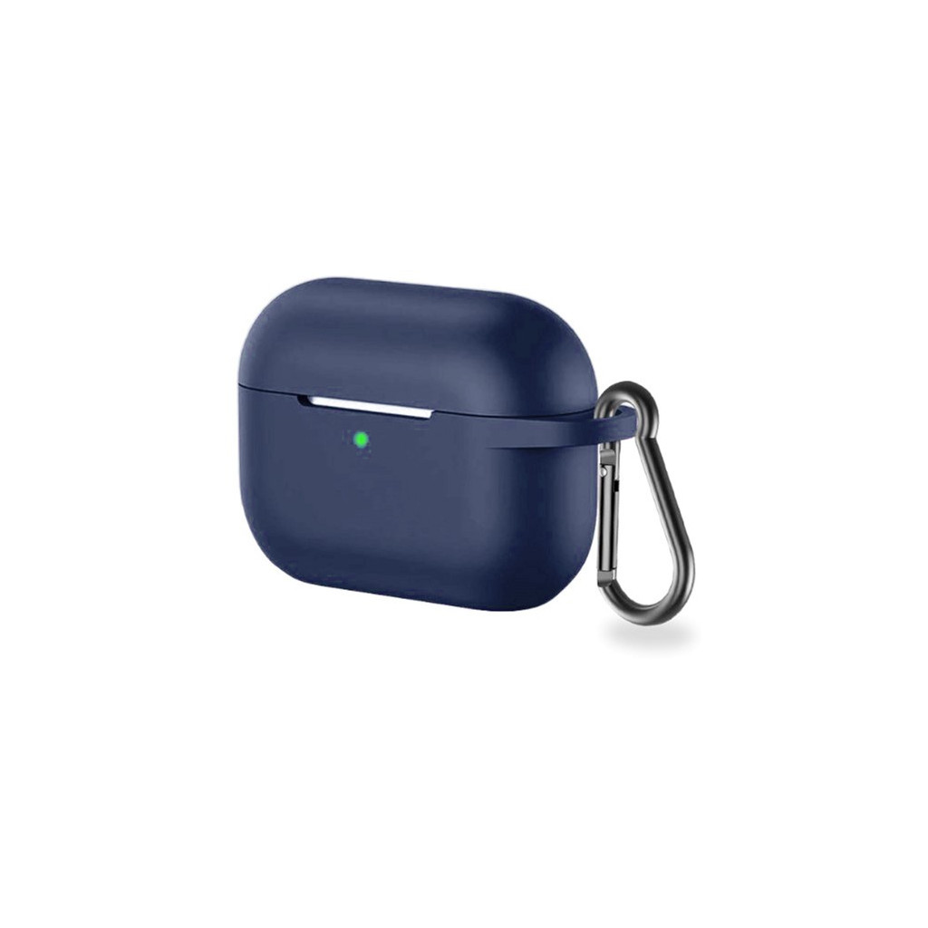 Чохол для навушників BeCover Silicon для Apple AirPods Pro Navy Blue (704483) - зображення 1