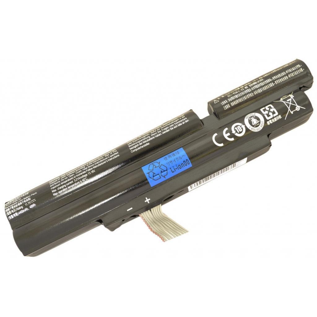 Акумулятор до ноутбука AlSoft Acer AS11A5E Aspire 3830, 5200mAh, 6cell, 10.8V, Li-ion (A47145) - зображення 1