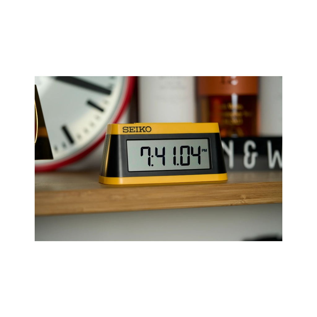 Настільний годинник Seiko будильник (QHL091Y) - зображення 8