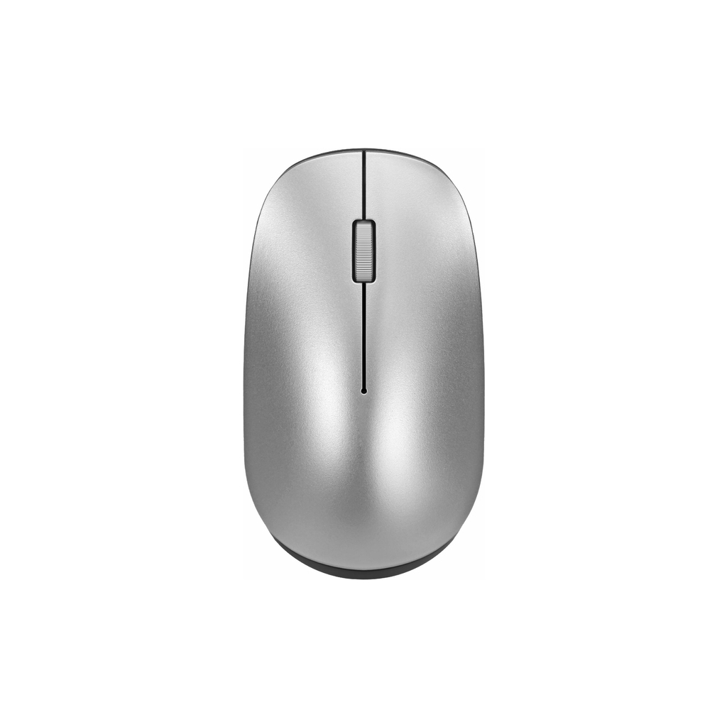 Мишка PROFImarket M302 Silent Wireless Silver/Black (M302GSB) - зображення 1