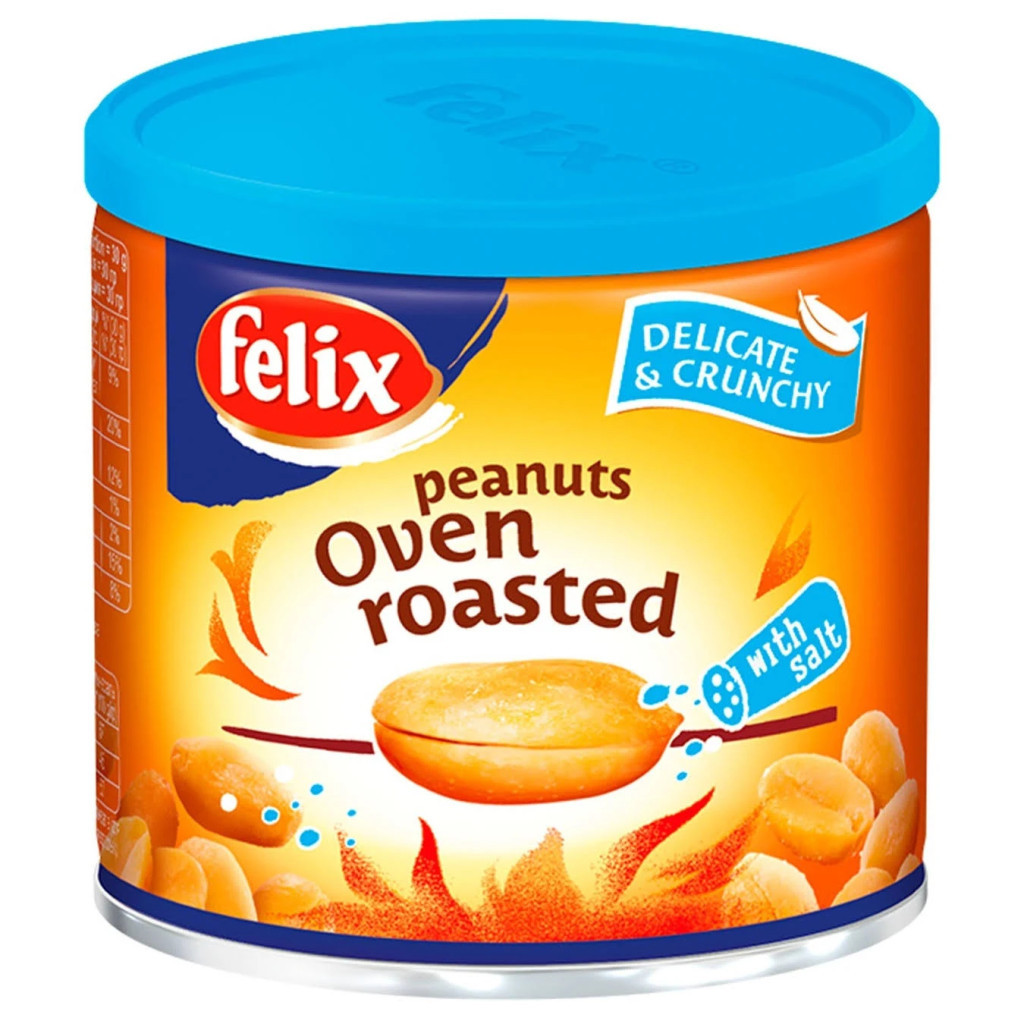 Горіхи FELIX Арахіс солоний подвійного обсмаження 120 г (5900571100879) - зображення 1