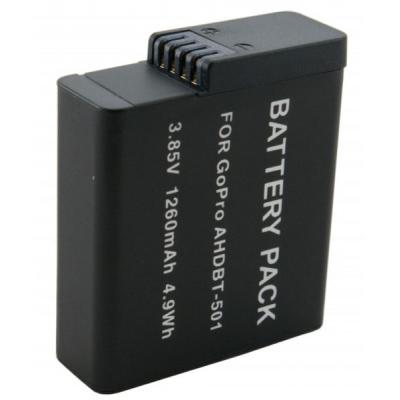 Акумулятор до фото/відео Extradigital GoPro HERO 5, 1260 mAh (BDG2693) - зображення 1