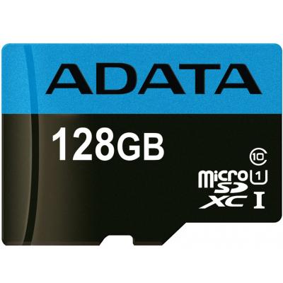 Карта пам'яті ADATA 128GB microSD class 10 UHS-I A1 Premier (AUSDX128GUICL10A1-RA1) - зображення 2