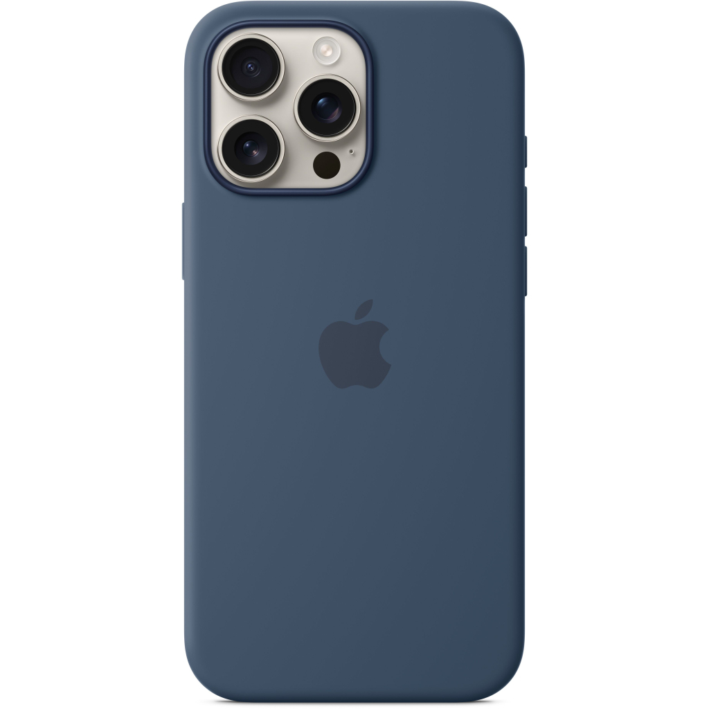 Чохол до мобільного телефона Apple iPhone16 Pro Max Silicone Case with MagSafe - Denim (MYYU3ZM/A) - зображення 2