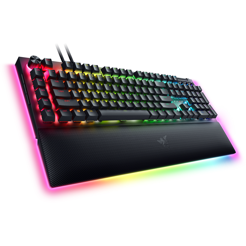 Клавіатура Razer BlackWidow V4 PRO Yellow Switch USB UA Black (RZ03-04681800-R3M1) - зображення 2