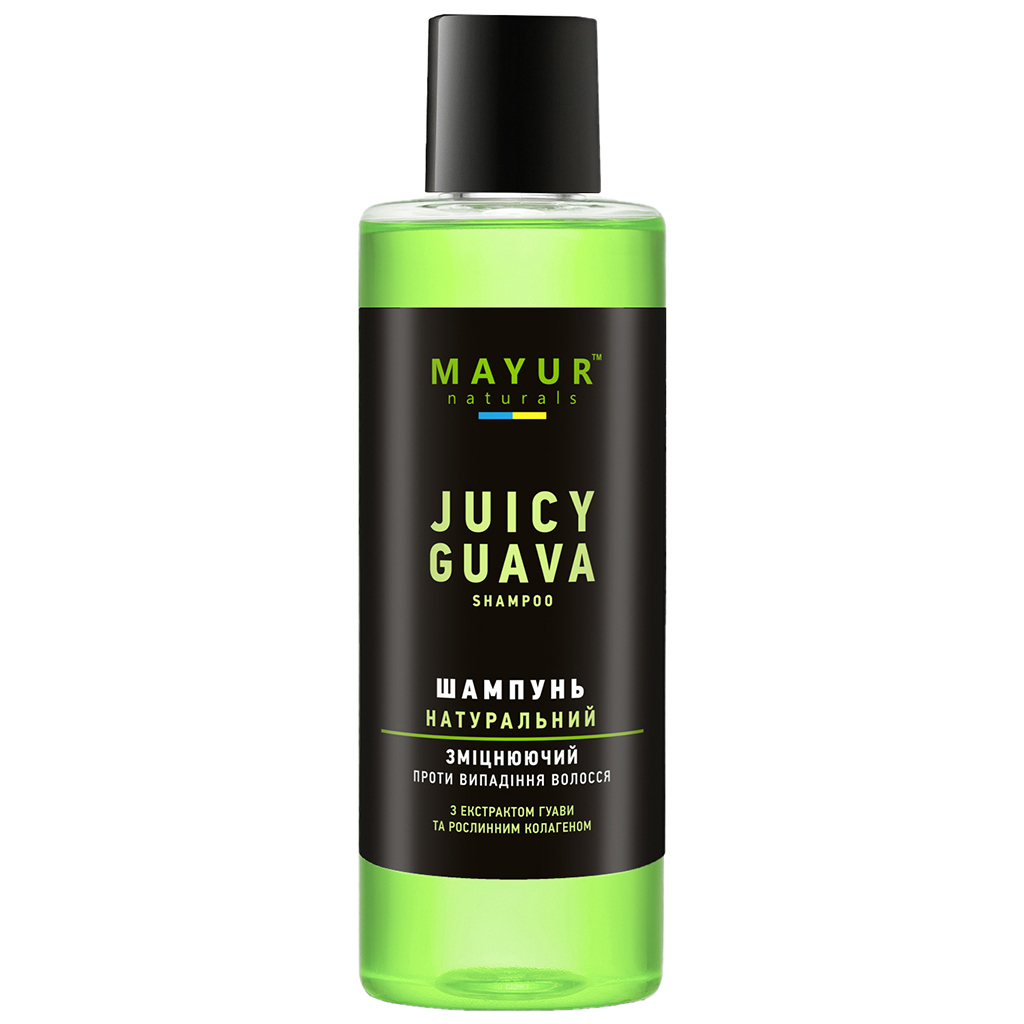 Шампунь Mayur Гуаява зміцнювальний для нормального волосся 200 мл (4820230950021) - зображення 1
