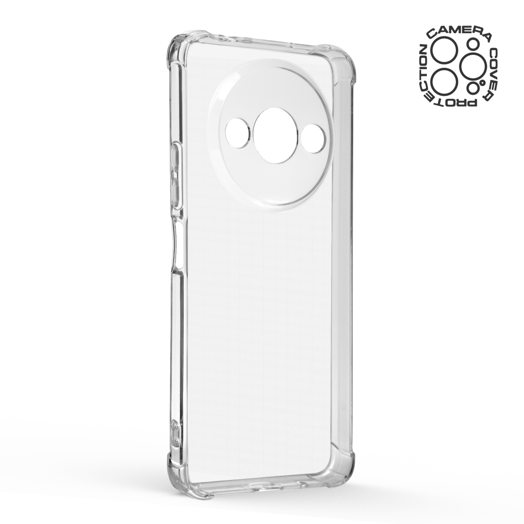 Чохол до мобільного телефона Armorstandart Air Force Xiaomi Redmi A3 Camera cover Clear (ARM82787) - зображення 2