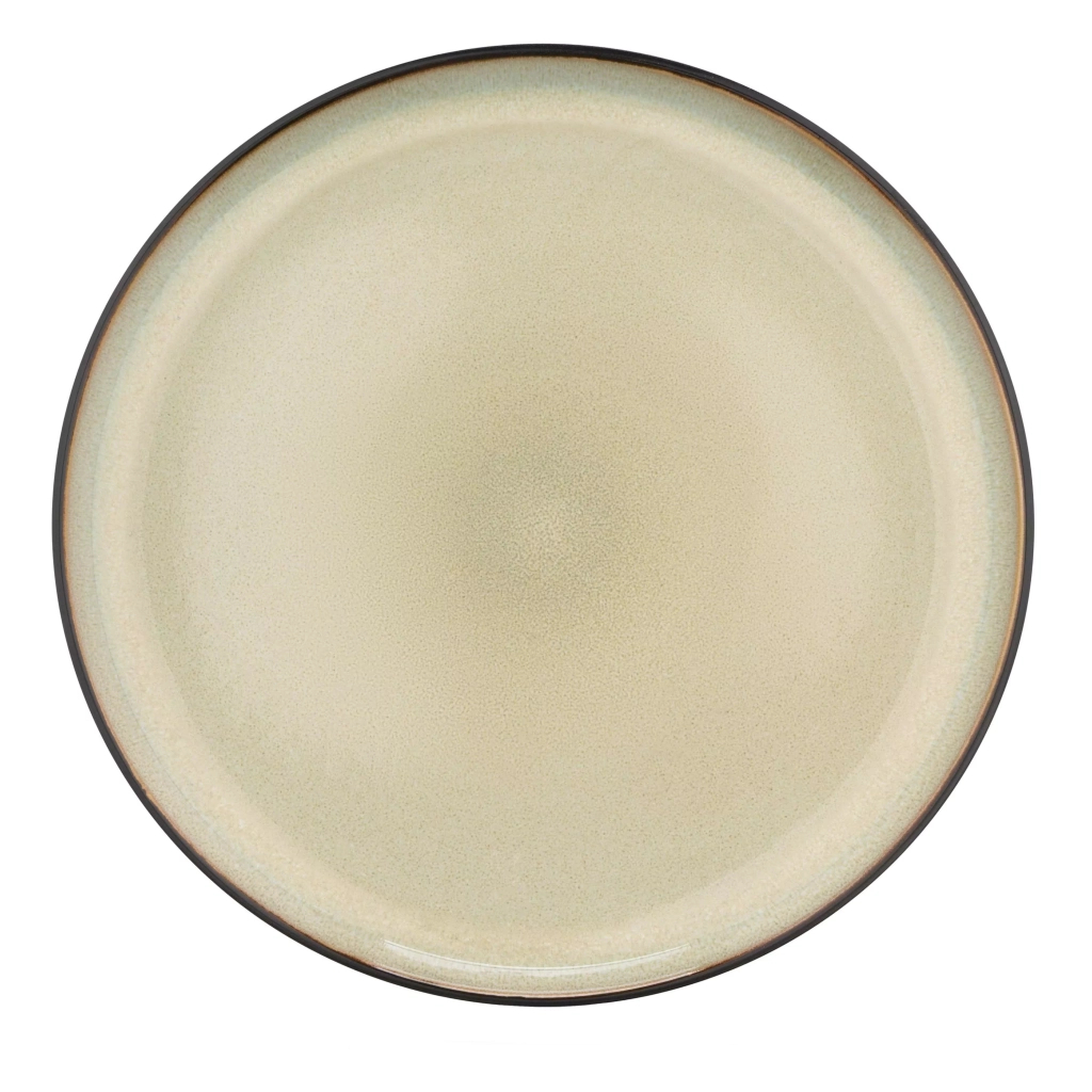 Тарілка Ardesto Bolzano, 26.6см, кераміка, чорно-зелений (AR2927BM) - зображення 1