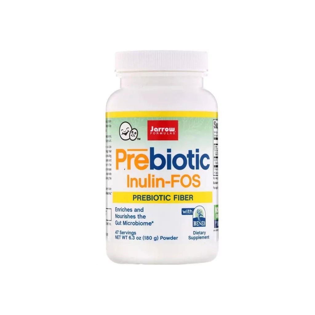 Пробіотики Jarrow Formulas Пребіотик Інулін, Prebiotic Inulin FOS, порошок, 180 гр. (JRW-03025) - зображення 1