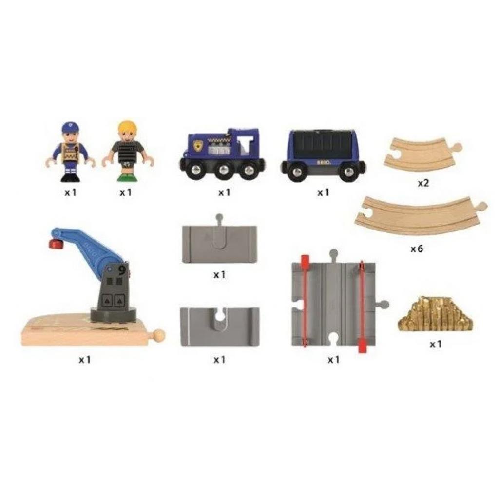 Залізниця Brio World Поліцейский транспорт (33812) - зображення 6