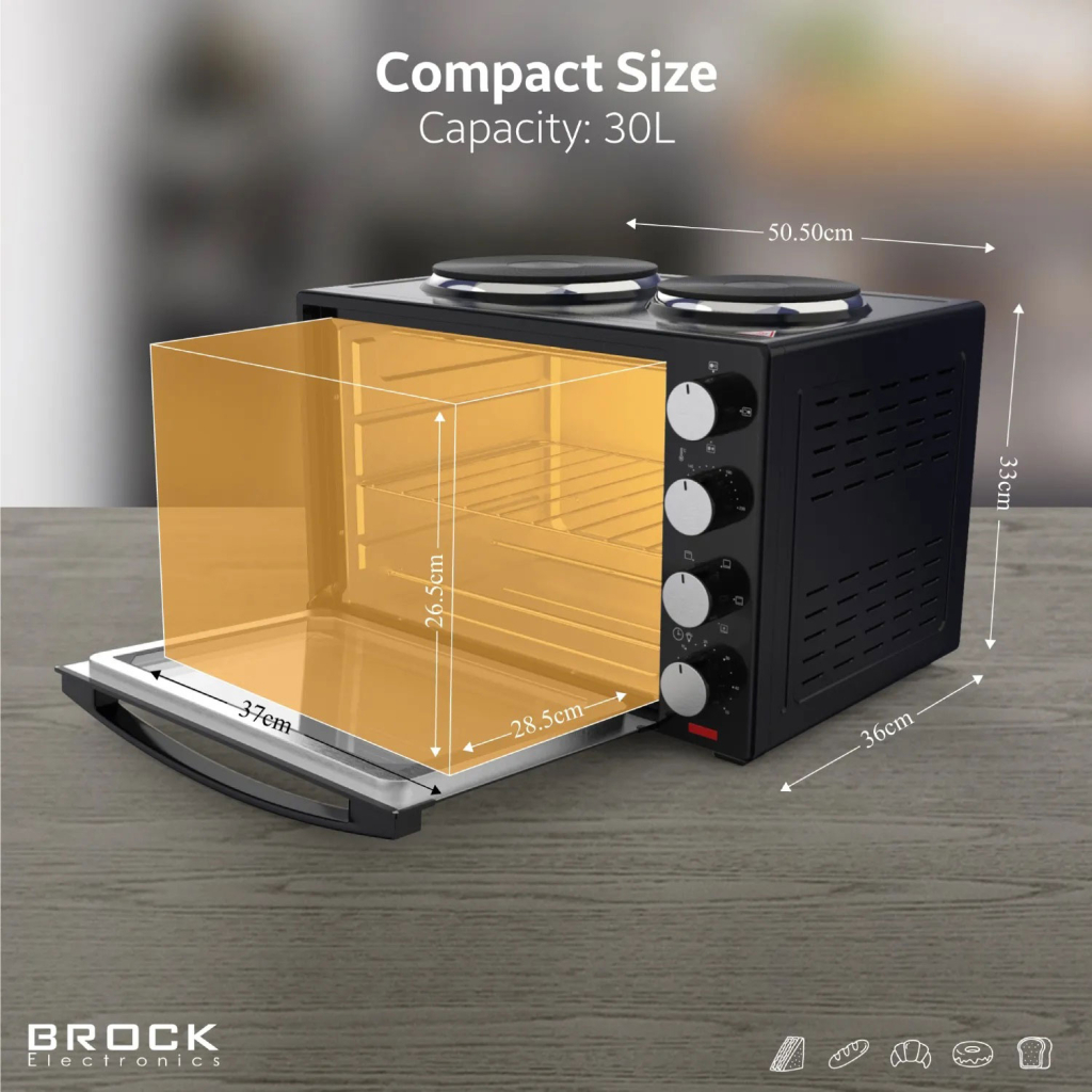 Електропіч Brock TO 3002 B - изображение 7
