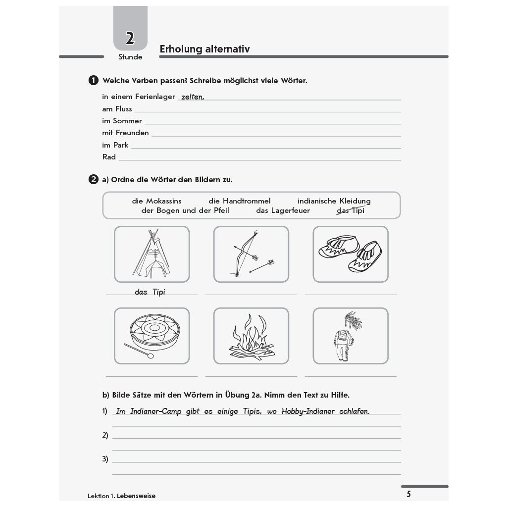 Робочий зошит Німецька мова. 10 клас. 6-й рік навчання. До підручника для 10 класу ЗЗСО "Hallo, Freunde" Ранок (9786170946799) - зображення 4