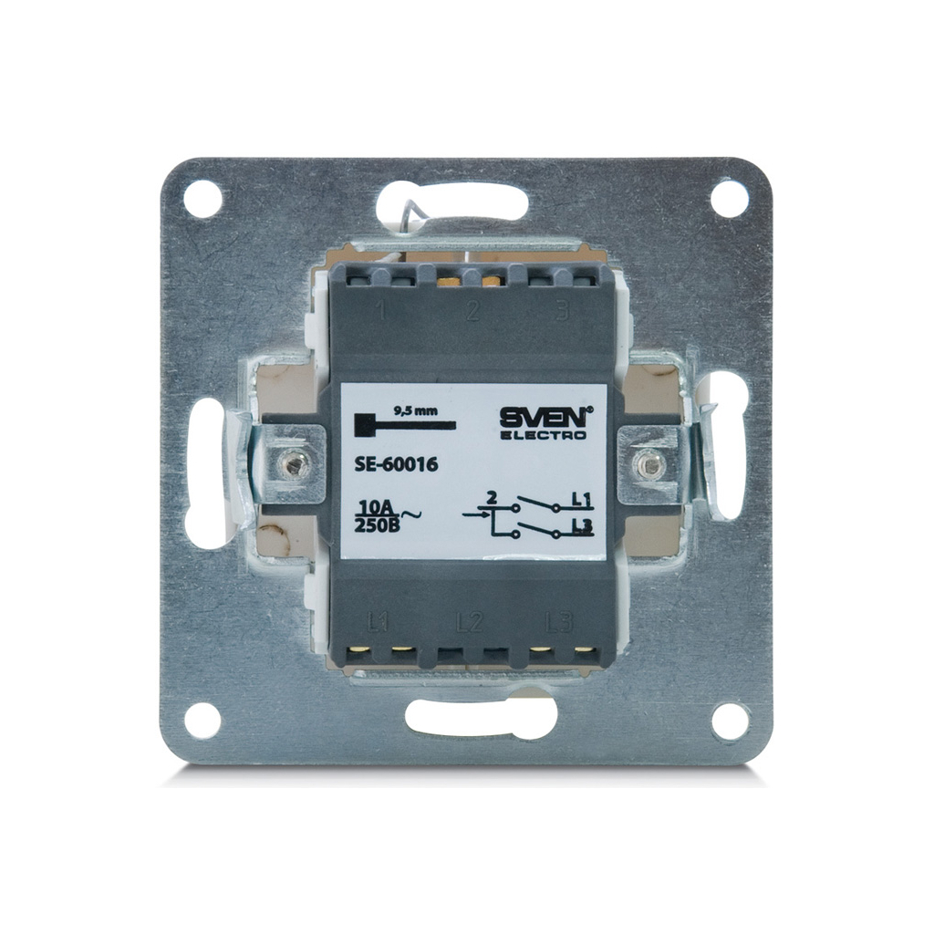 Вимикач Sven SE-60016 white (7100039) - зображення 3