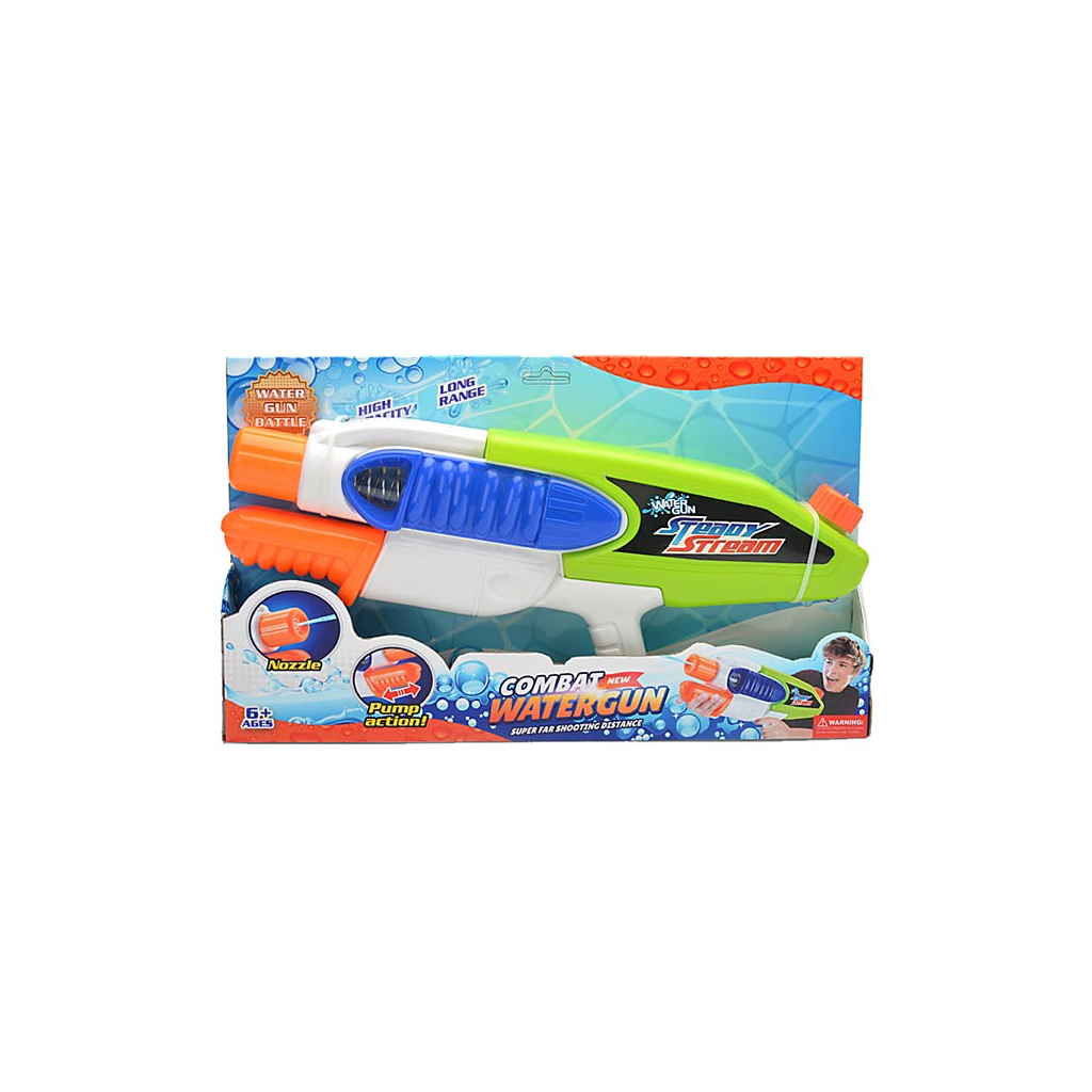 Іграшкова зброя A-Toys Водний пістолет з насосом 44х6х26 см у відкритій коробці (M72-A) - зображення 1
