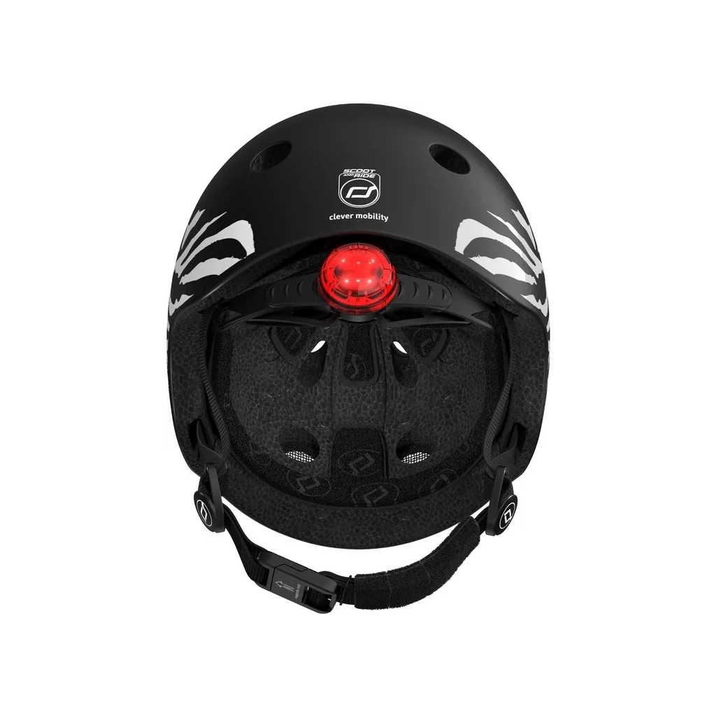 Шолом Scoot&Ride 45-51см , зебра, з ліхтариком (SR-181206-ZEBRA) - зображення 6
