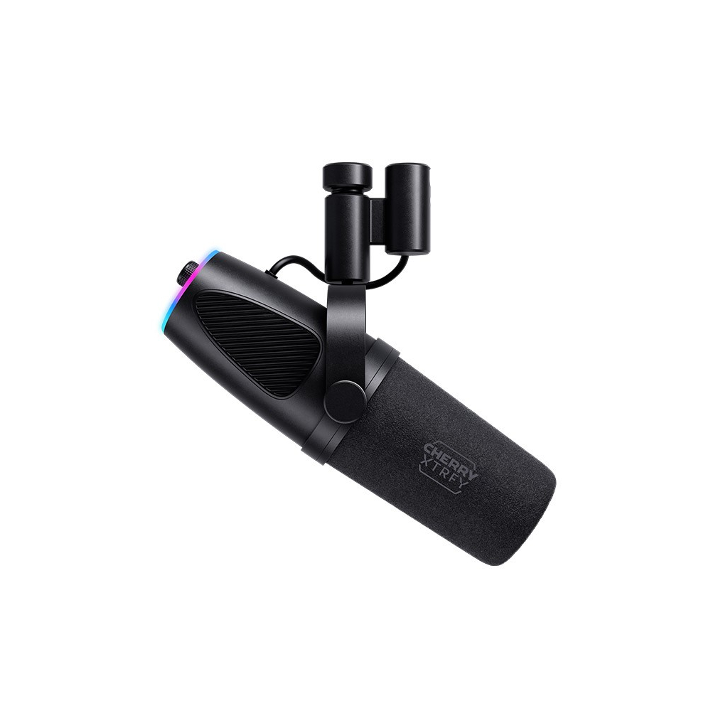 Мікрофон Cherry Xtrfy NGALE X Cardioid USB-A RGB Black (CX-NGALE-X-RGB-BLACK) - зображення 3