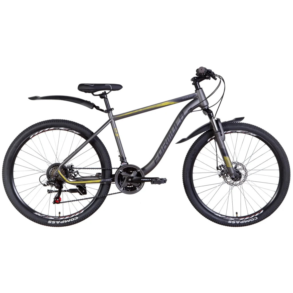 Велосипед Formula Kozak AM DD 26" 17,5" St 2022 Мокрий асфальт (OPS-FR-26-673) - зображення 1