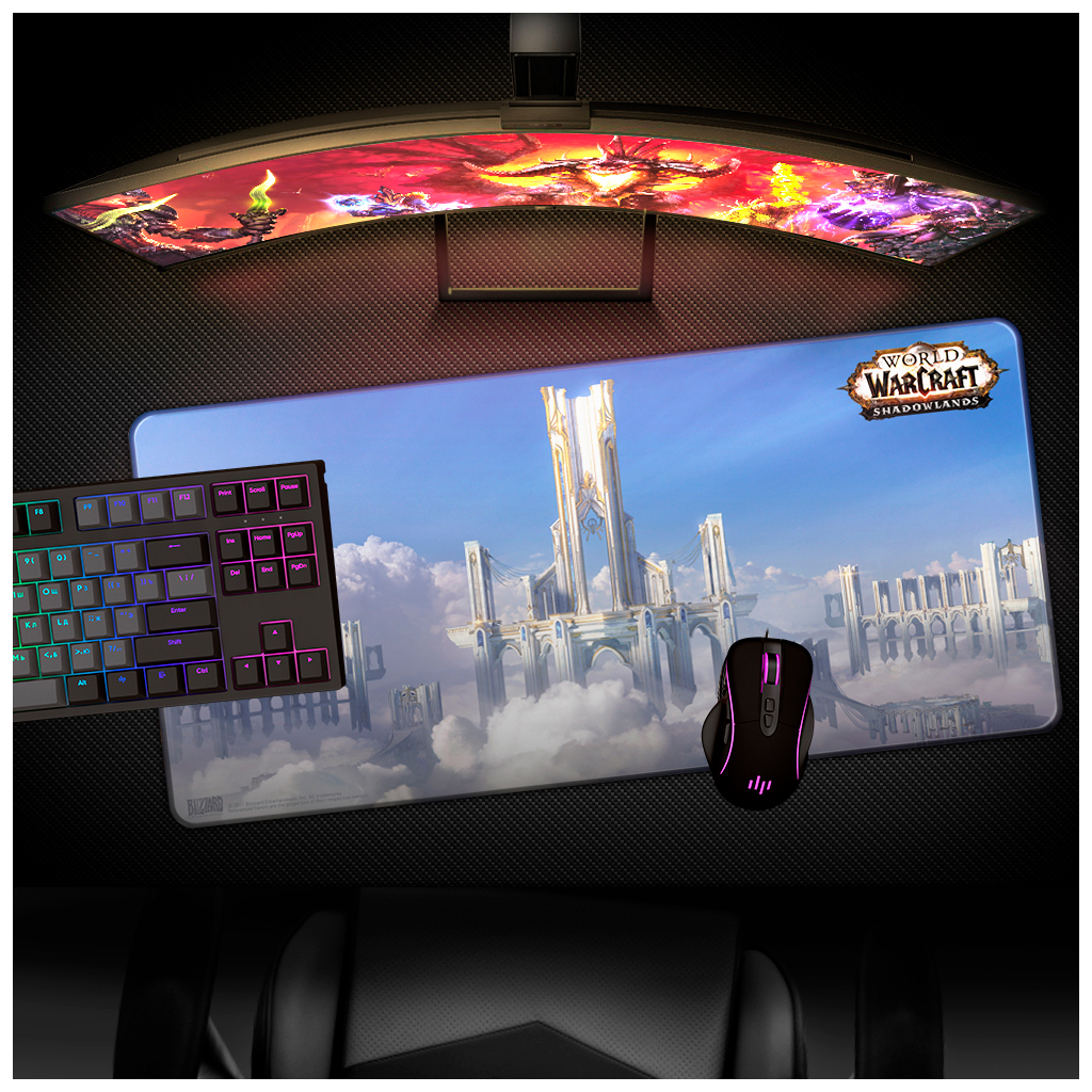 Килимок для мишки Blizzard World of WarCraft Shadowlands Bastion XL Speed (FBLMPWOWBASTI21XL) - зображення 4