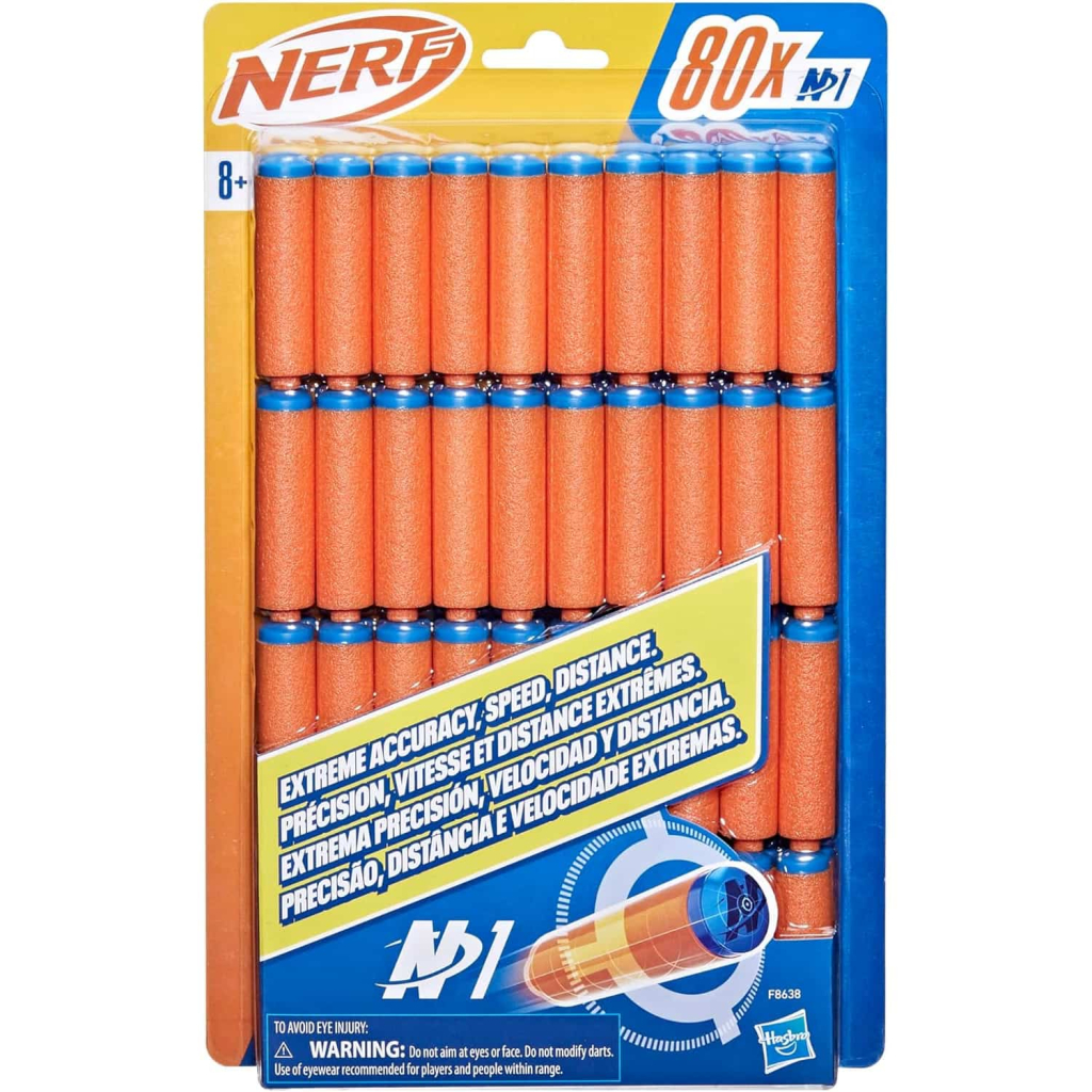 Іграшкова зброя Hasbro Набір з 80 стріл для бластерів серії Nerf N Series (F8638) - изображение 2