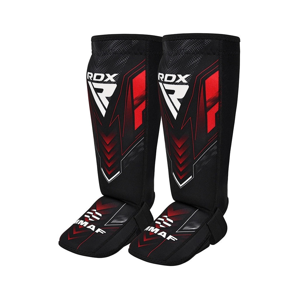 Захист гомілки і стопи RDX Neoprene Shin Instep IMMAF-1 Red XL (SGN-IMF-1R-XL) - зображення 1