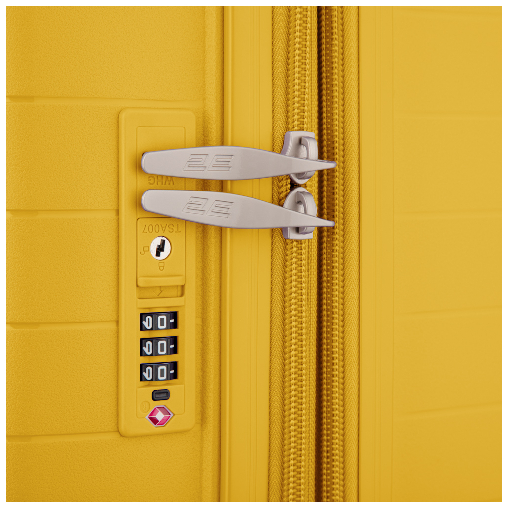Валіза 2E Aero 35/44 л бурштиново-жовта (2E-SPP-AERO-S-AY) - зображення 11