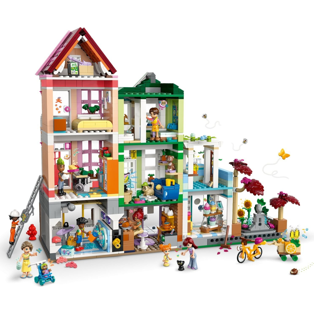 Конструктор LEGO Friends Хартлейк-Сіті. Квартири і крамниці (42670) - зображення 3
