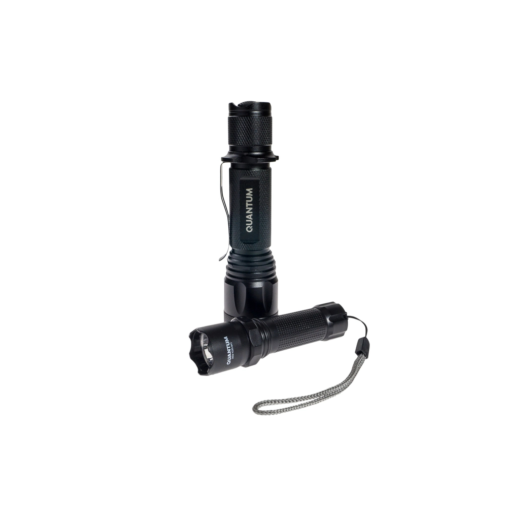 Ліхтар Quantum Techno 10W LED + ПОДАРУНОК QM-FL1043 (QM-FL1010-CB-PR1) - зображення 2