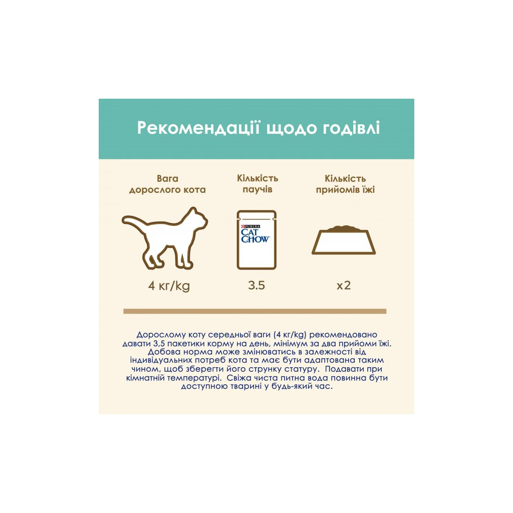 Вологий корм для кішок Purina Cat Chow Hairball з куркою та зеленою квасолею в желе 85г (7613037031393) - зображення 8