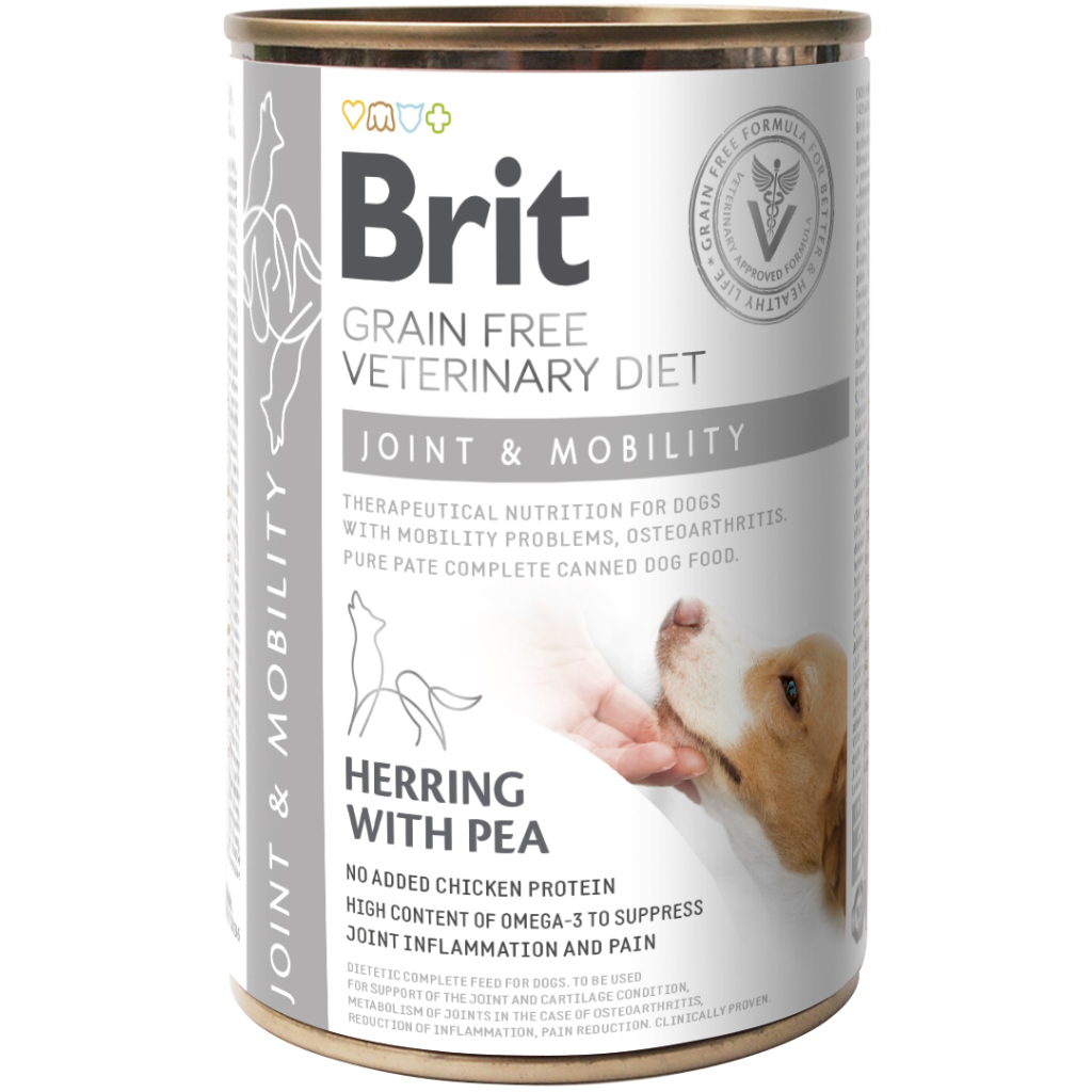 Консерви для собак Brit GF VetDiets Dog Joint&Mobility 400 г (8595602535996) - зображення 1