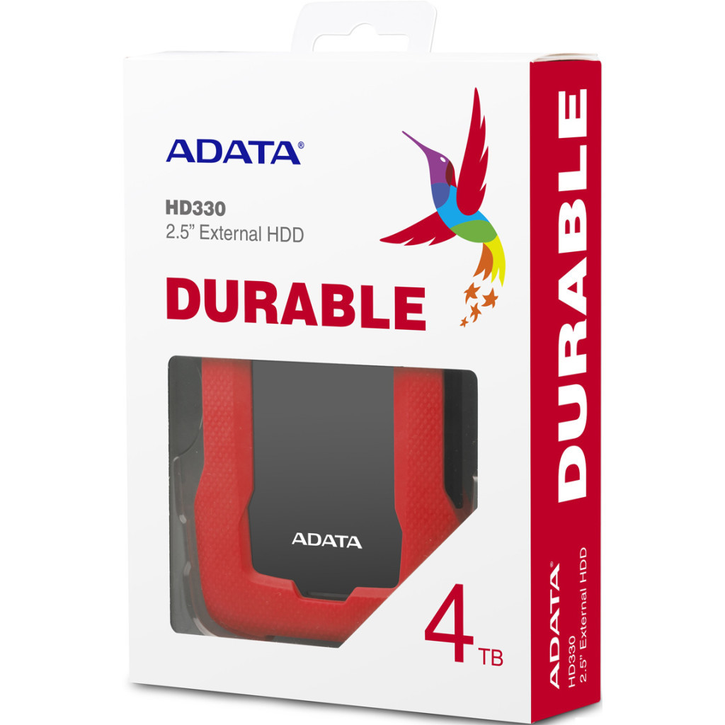 Зовнішній жорсткий диск 2.5" 4TB ADATA (AHD330-4TU31-CRD) - зображення 5