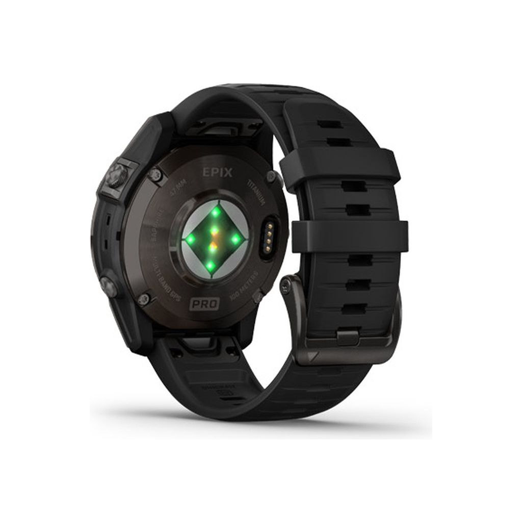 Смарт-годинник Garmin EPIX PRO (g2), 47, Saph, CrbnGryDLC Ti, Black, GPS (010-02803-11) - зображення 7