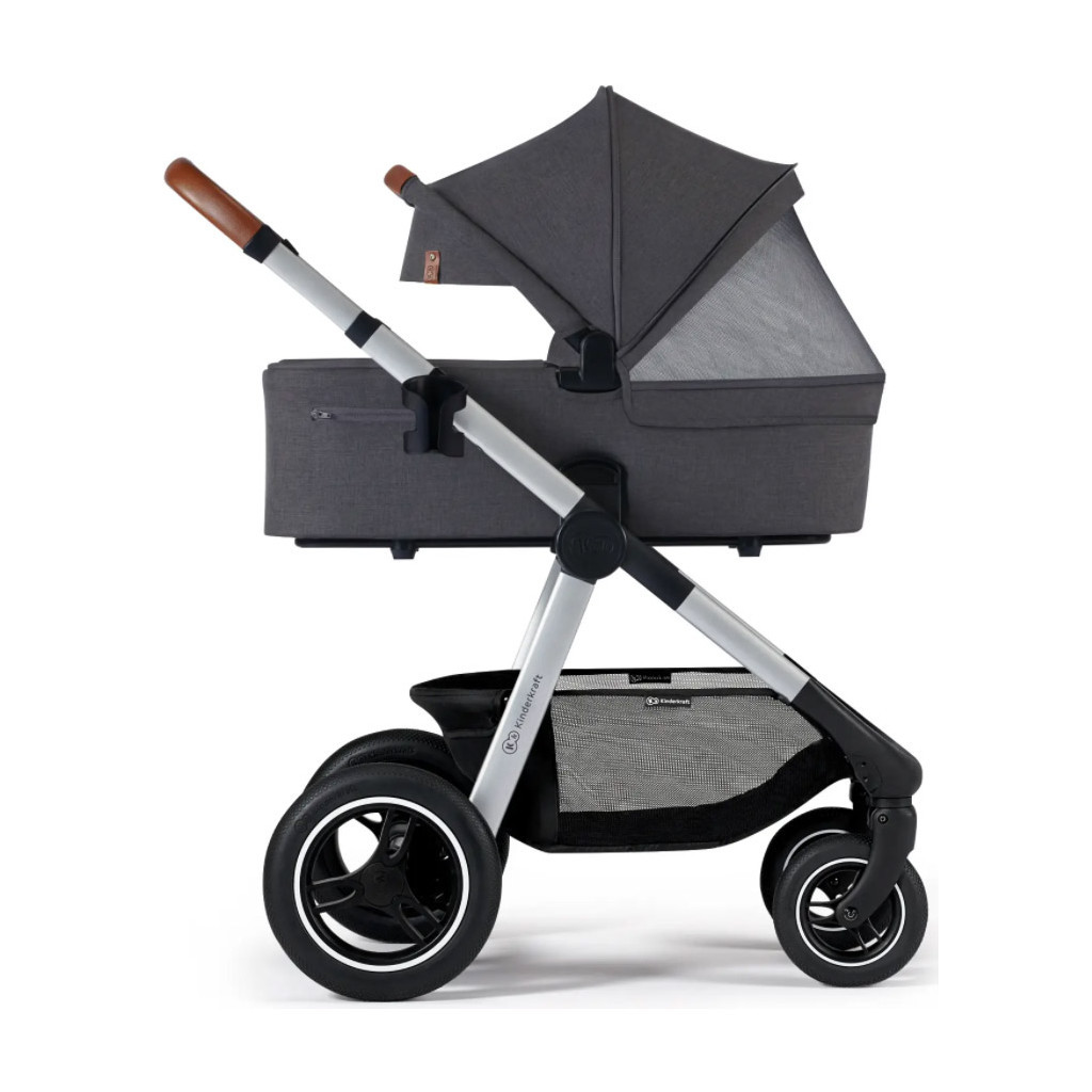 Коляска Kinderkraft 2 в 1 Everyday Dark Gray (KSEVER00DGR2000) (5902533917570) - зображення 5