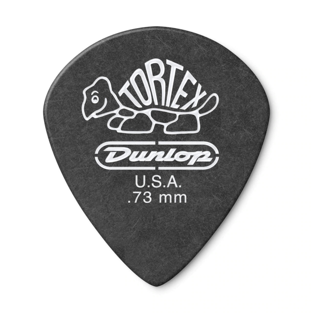 Медіатор Jim Dunlop Tortex Pitch Black Jazz III Pick .73mm 12 шт. (482P.73) - зображення 1